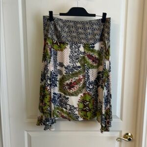 Barbara Bui Multicolor A-Line Skirt